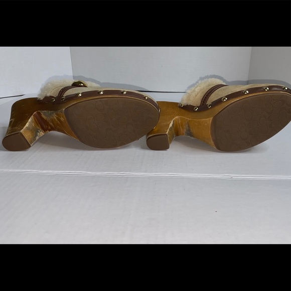 Coach Ivanka studded clog mules with chunky heel - Picture 15 of 16